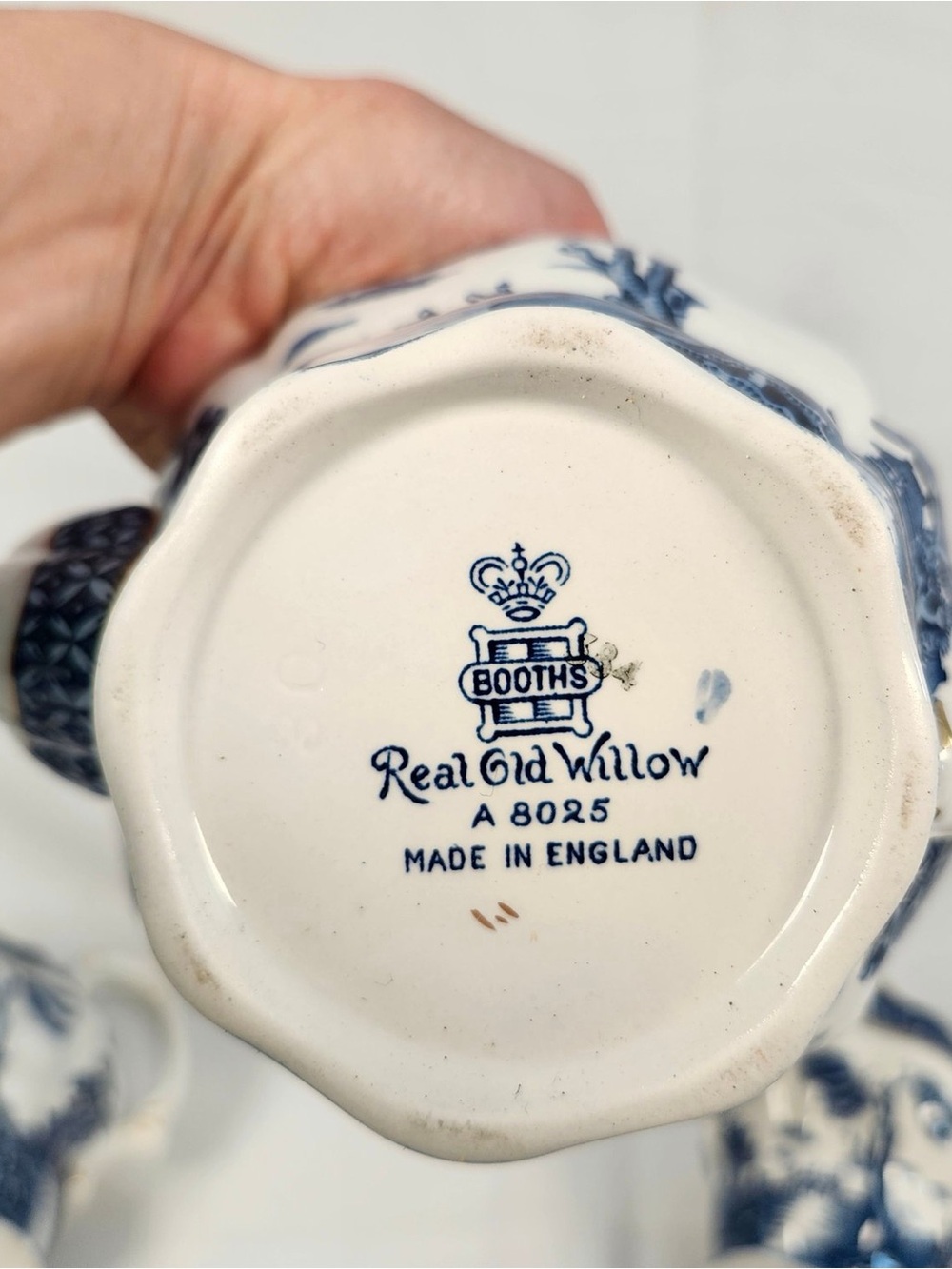 Booths Old Willow Teapot - Picture 7 of 7